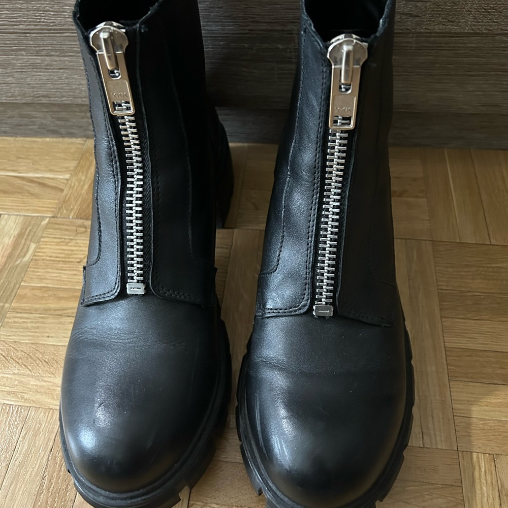 Black boots